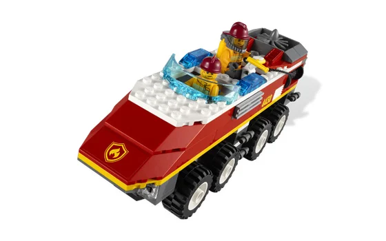 LEGO® 4430 Lego City Transport straży pożarnej Nowy Bez Pudełka - zdjęcie 14
