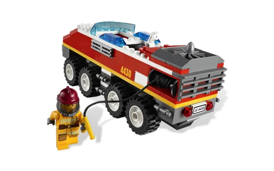 LEGO® 4430 Lego City Transport straży pożarnej Nowy Bez Pudełka - zdjęcie 15