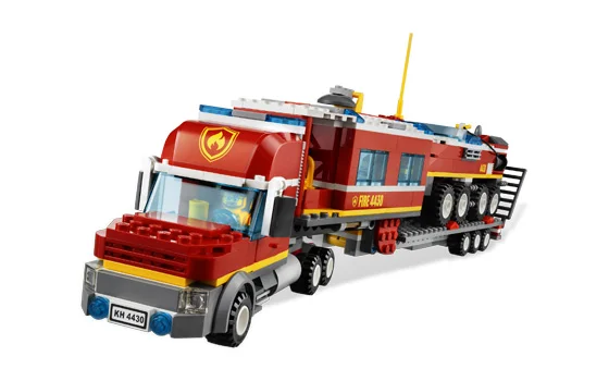 LEGO® 4430 Lego City Transport straży pożarnej Nowy Bez Pudełka - zdjęcie 17