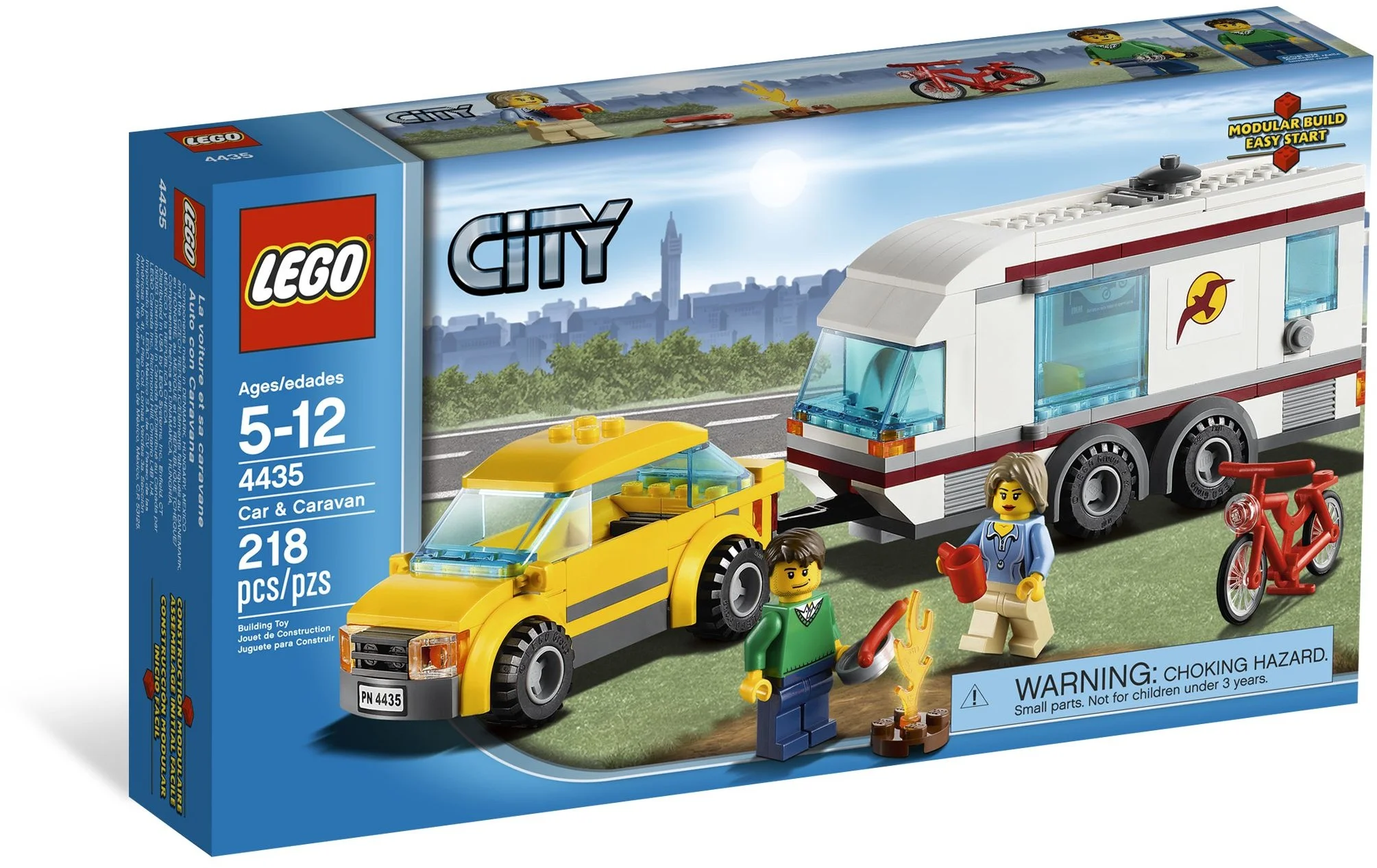 LEGO® 4435 samochód z przyczepą kempingową - zdjęcie 2