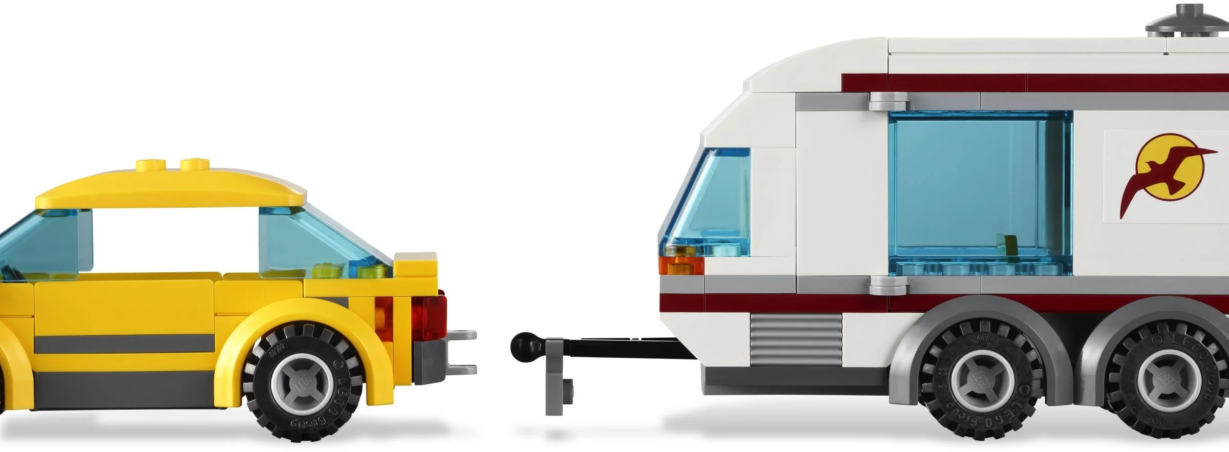 LEGO® 4435 samochód z przyczepą kempingową - zdjęcie 3