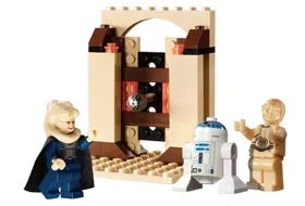 LEGO® 4475 Wars Jabba's Message Bib Fortuna sw0076 Misb 2003 - zdjęcie 3