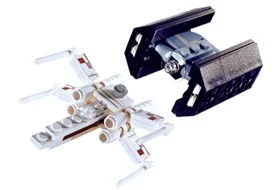 LEGO® 4484 Lego Star Wars X-wing Tie Advanced mini Misb 2003 - zdjęcie 3