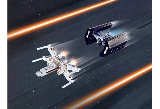 LEGO® 4484 Lego Star Wars X-wing Tie Advanced mini Misb 2003 - zdjęcie 2