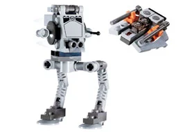 LEGO® 4486 Lego Star Wars At-st Hoth Snowspeeder mini Misb 2003 - zdjęcie 3