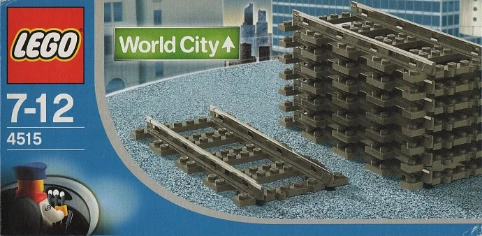LEGO® 4515 Straight Rails - zdjęcie 1