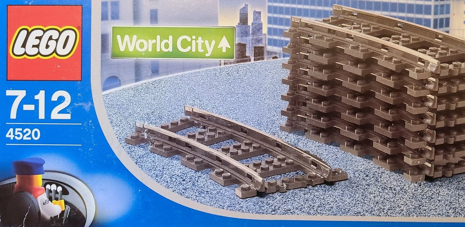 LEGO® 4520 Curved Rails - zdjęcie 2