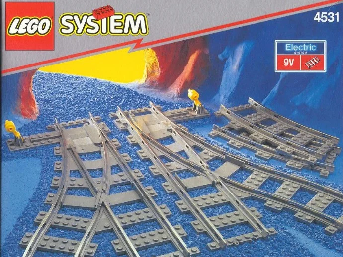 LEGO® 4531 Manual Points with Track - zdjęcie 1