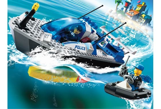 Turbo-Charged Police Boat