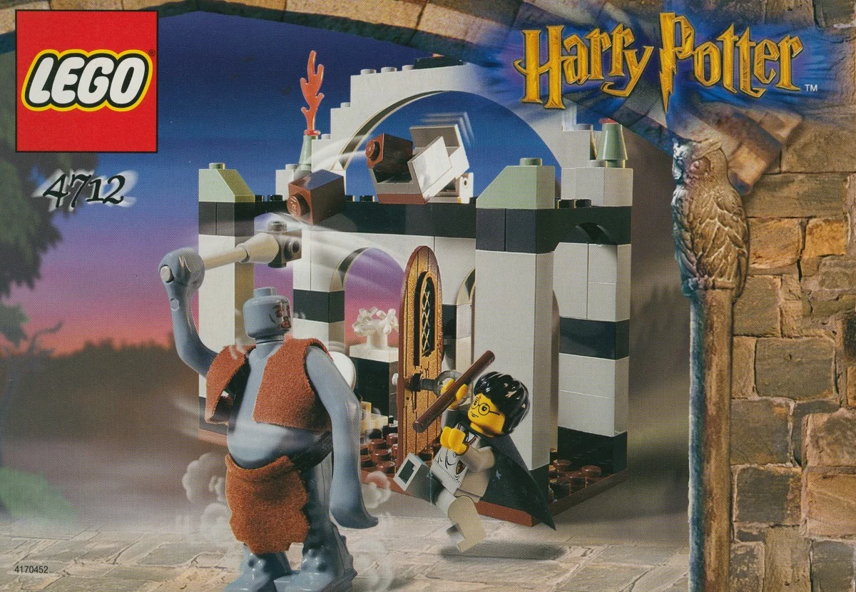 LEGO® 4712 Potter Troll na wolności Zestaw 71 Elementy Rok: 2002 Retro - zdjęcie 2