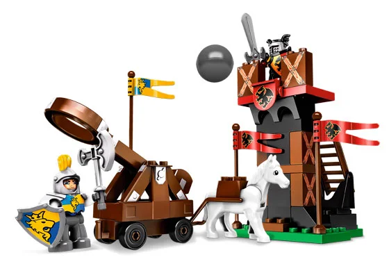 Lego Duplo Sentry & Catapult Strażnik I Katapulta Nowy Zestaw