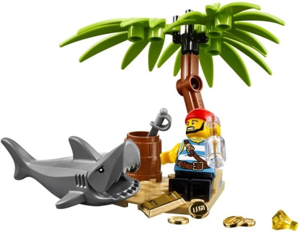 Klasyczna minifigurka pirata Nowe