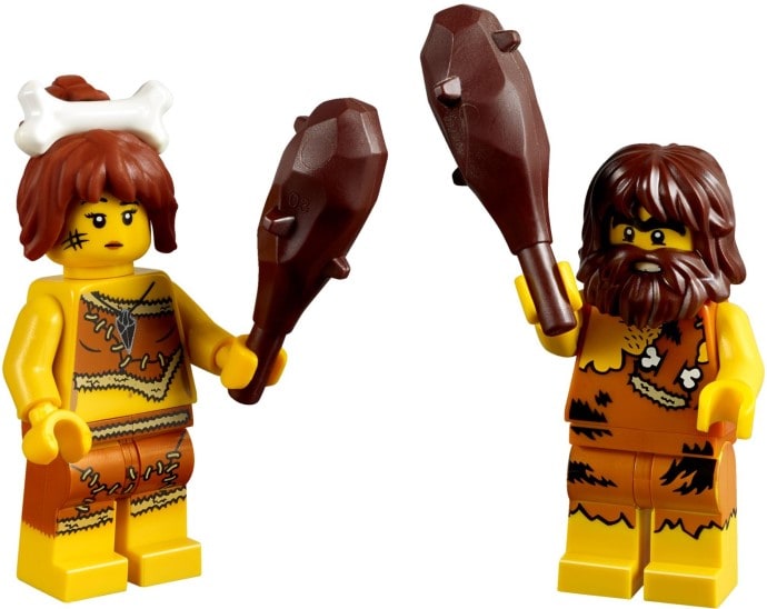 Lego Iconic Cave set jaskiniowcy Minifigurki Zestaw 2 sztuki