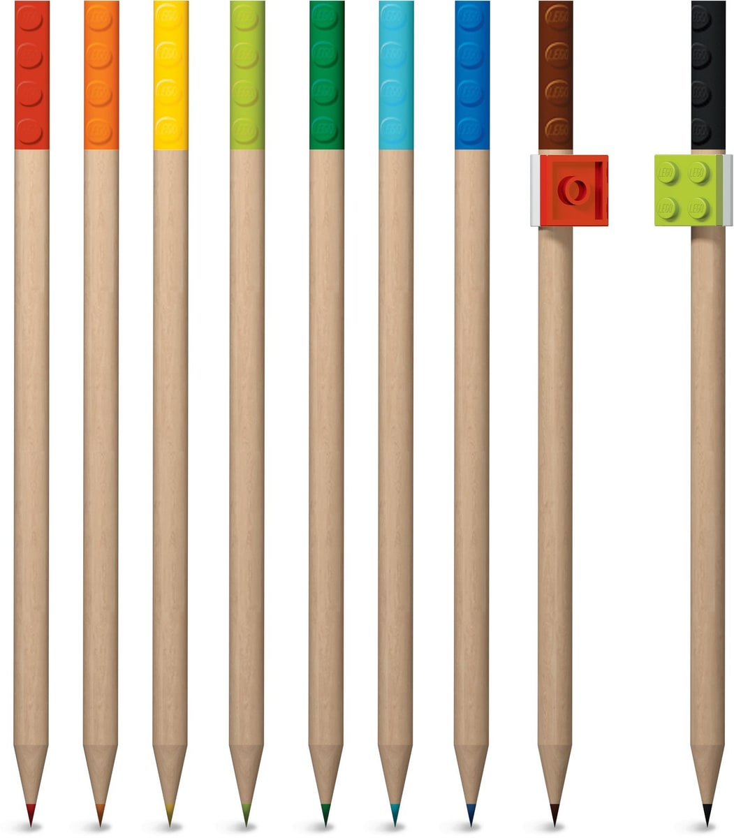 Pack Colored Pencil with Toppers Pack
