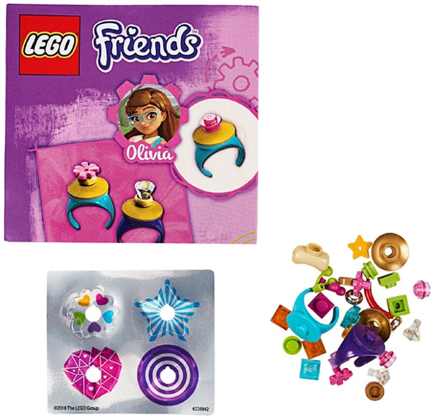 LEGO® 5005237 Lego Friends Pierścionki przyjaźni 2018 Rok! - zdjęcie 1