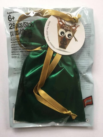 LEGO® 5005253 Choinkowa Renifer na Choinkę Święta bombka worek Misb - zdjęcie 1
