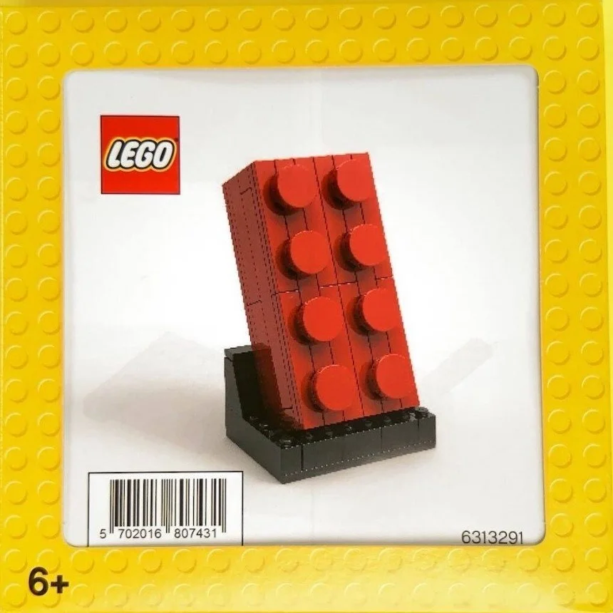 LEGO® 5006085 Lego 5006085 Czerwony klocek Lego do zbudowania 2x4 - zdjęcie 2