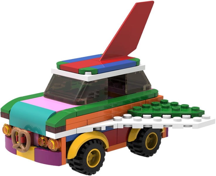 LEGO® 5006890 Rebuildable Flying Car - zdjęcie 1