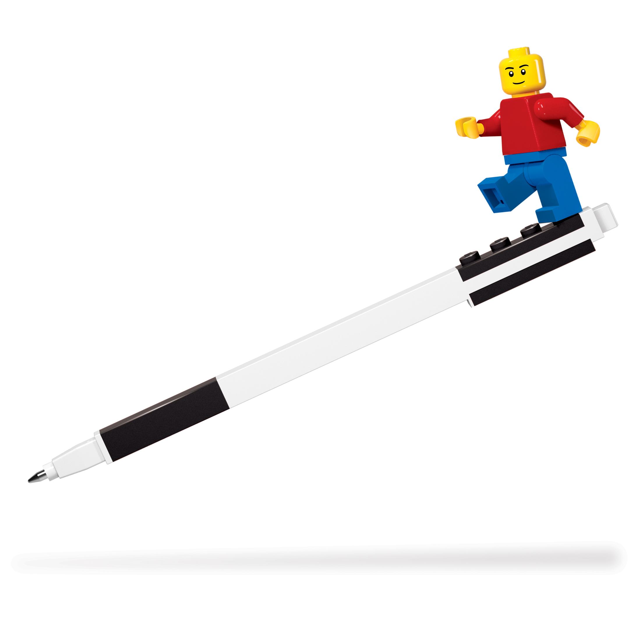 LEGO® 5007200 Pen Pal Gel Pen with Minifigure – Black - zdjęcie 1