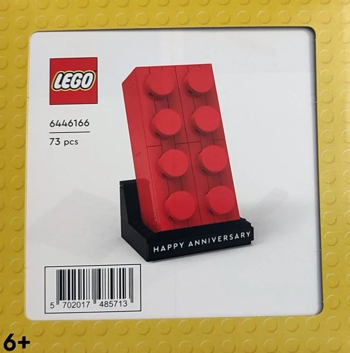 LEGO® 5007594 Anniversary Red Brick - zdjęcie 1
