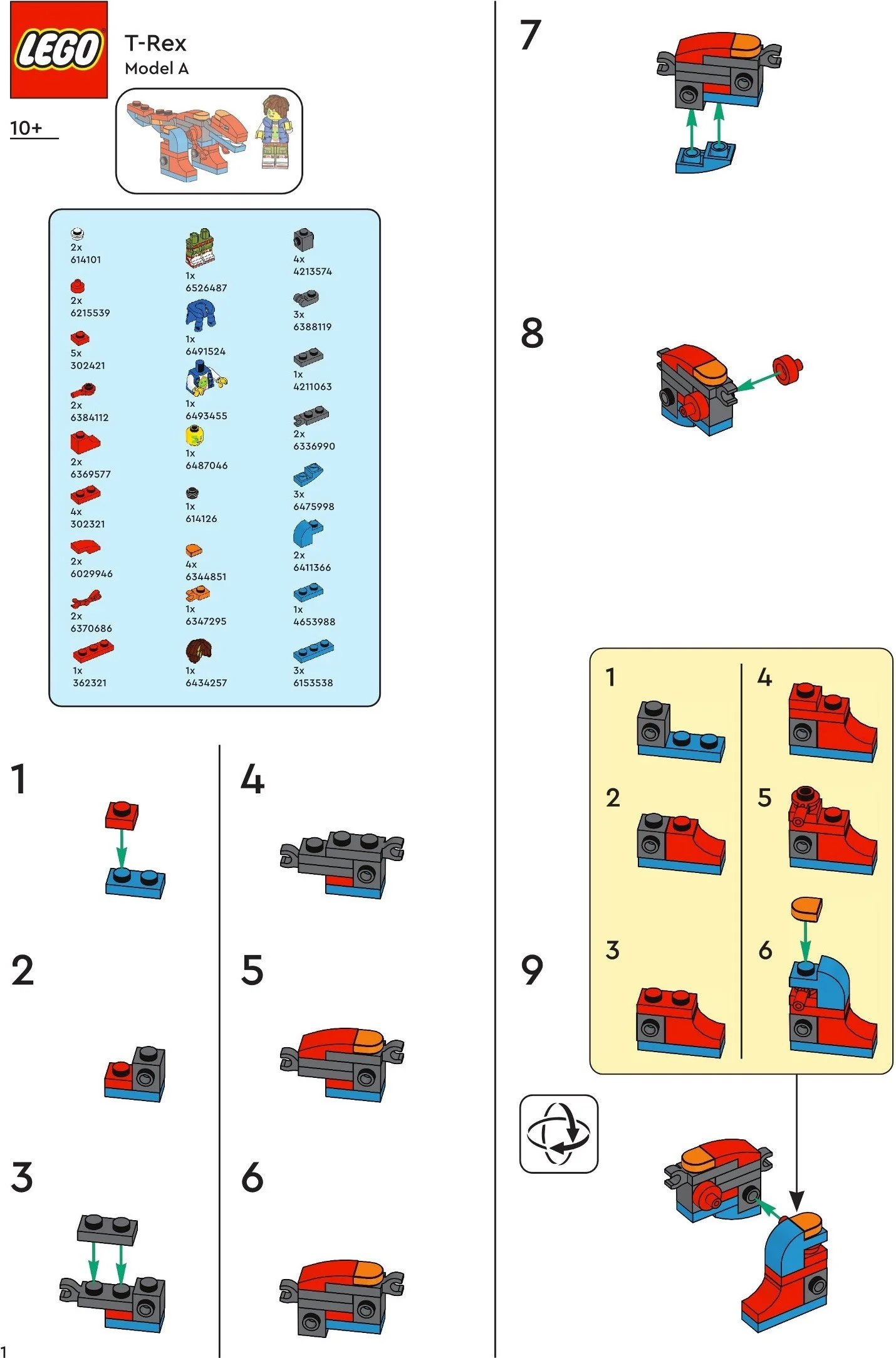 LEGO® 5009052 T-rex Model A - zdjęcie 2