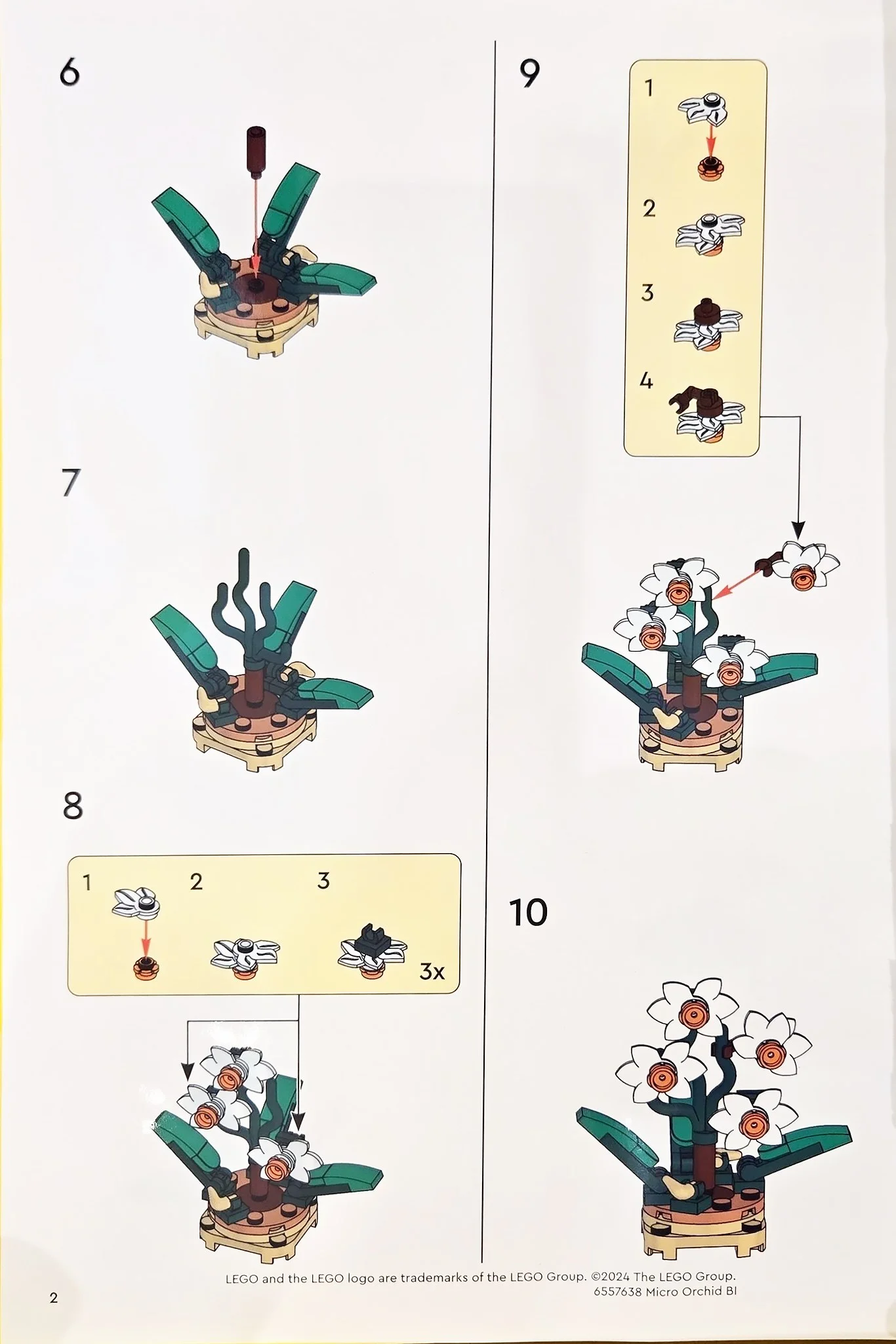 LEGO® 5009229 Micro Orchid - zdjęcie 2