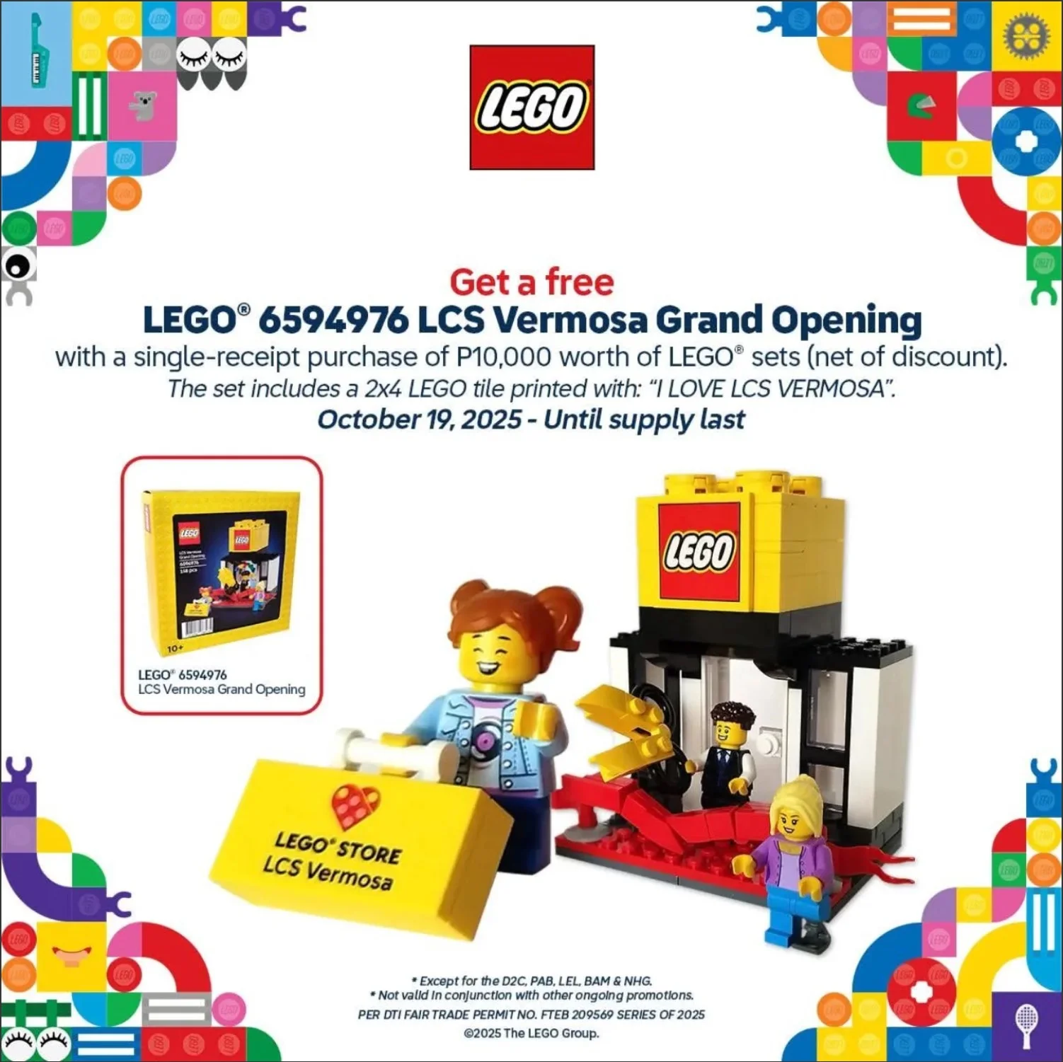 LEGO® 5009506 LCS Vermosa Grand Opening - zdjęcie 2