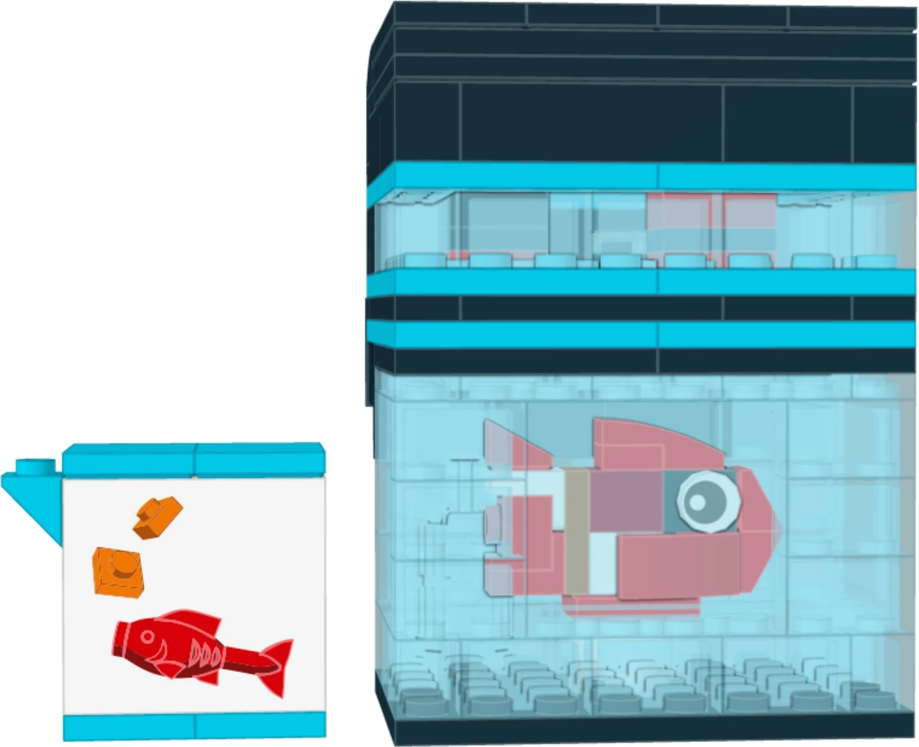 LEGO® 5009823 Fish Tank Filter & Fish Food - zdjęcie 4