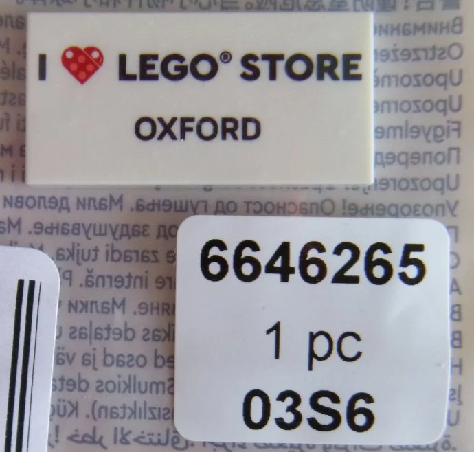LEGO® 5010221 I Love LEGO Store Oxford - zdjęcie 1