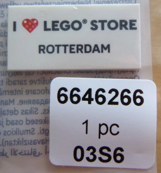 LEGO® 5010222 I Love LEGO Store Rotterdam - zdjęcie 1
