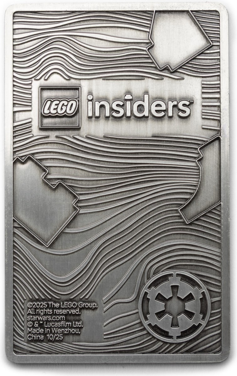 LEGO® 5010325 The Mandalorian and Grogu Metal Card - zdjęcie 3