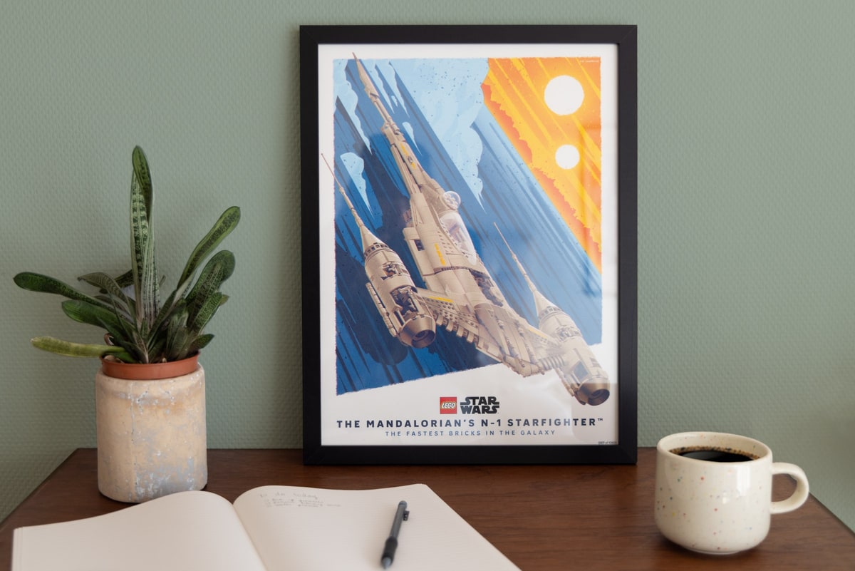 LEGO® 5010827 The Mandalorian's N-1 Starfighter Poster - zdjęcie 2