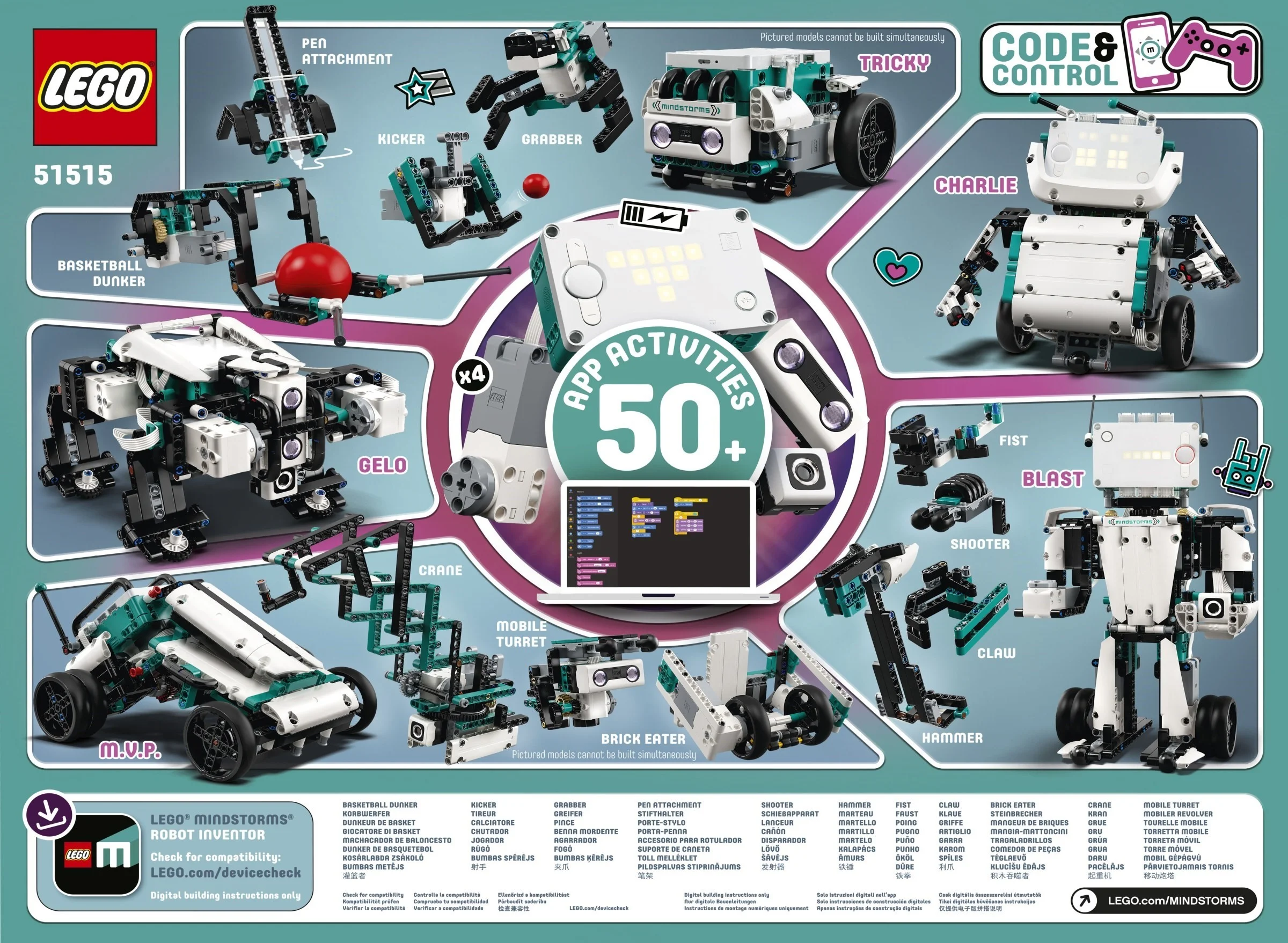 LEGO® 51515 Wynalazca robotów MINDSTORMS® - zdjęcie 3