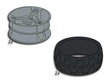 LEGO® 5203 Silver Wheels - zdjęcie 1