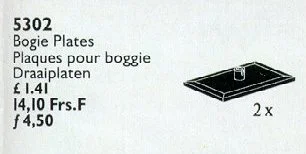 LEGO® 5302 Bogie Plates - zdjęcie 2