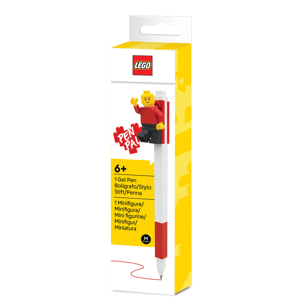 LEGO® 53704 LEGO Classic Długopis żelowy LEGO 2.0 - Czerwony z Minifigurką