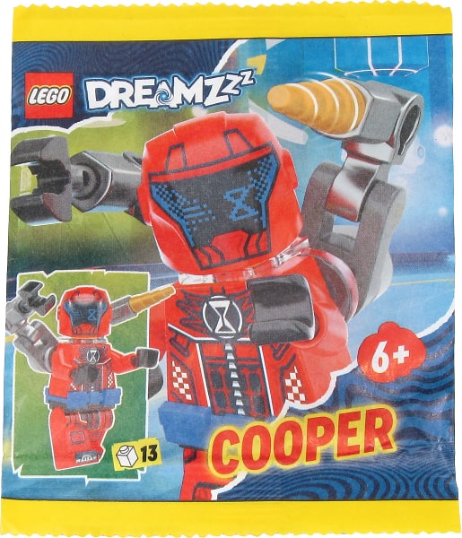 Minifigure Paper Bag- Cooper with Robot Arms #saszetka