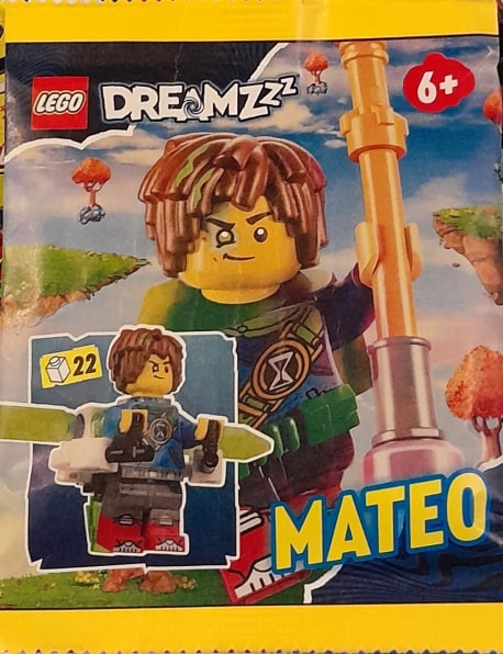 Zestaw Lego DREAMZzz Minifigure Polybag Mateo with Jet #