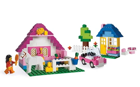 LEGO® 5560 Large Pink Brick Box - zdjęcie 2