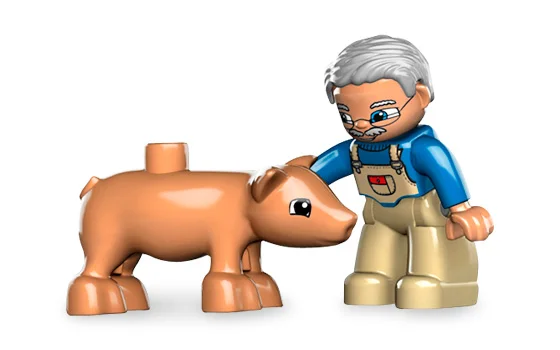 LEGO® 5643 Mała Świnka Little Piggy Farma Nowy Zestaw Unikat - zdjęcie 5