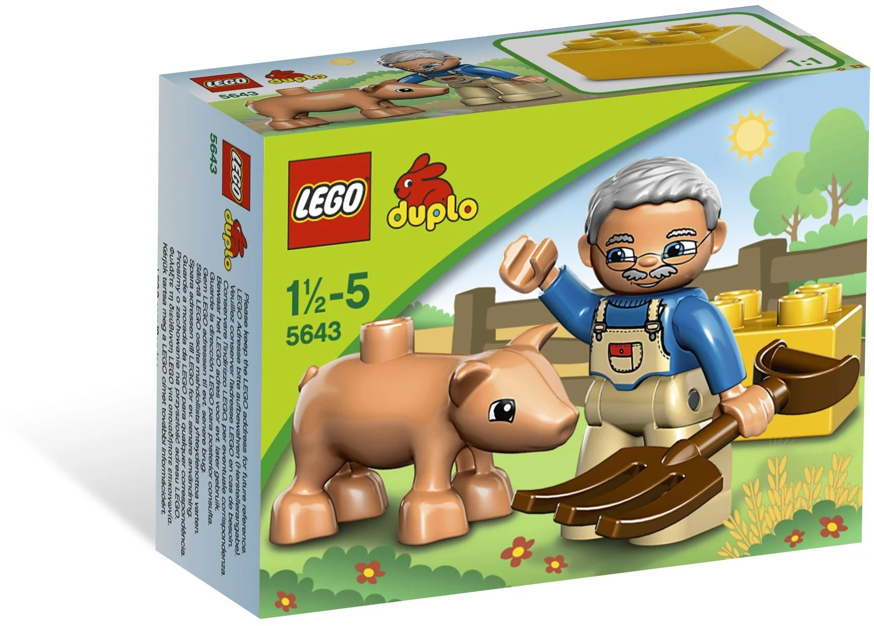 LEGO® 5643 Mała Świnka Little Piggy Farma Nowy Zestaw Unikat - zdjęcie 6
