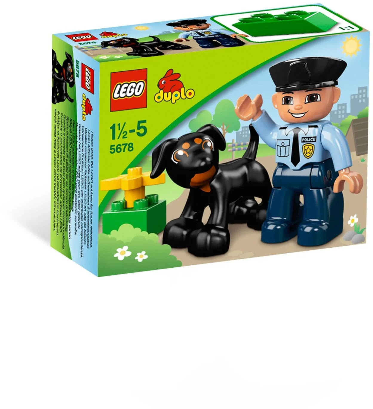 LEGO® 5678 Lego Duplo Policjant z psem Nowy Zestaw Unikat - zdjęcie 5