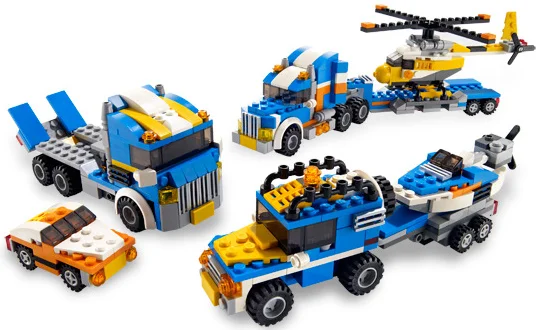 LEGO® 5765 Lego Creator 3w1 Ciężarówka transportowa Unikat 2011 rok! - zdjęcie 2