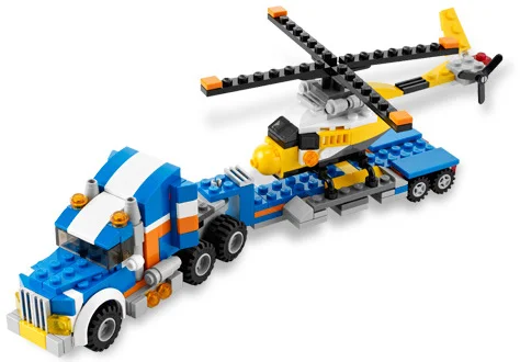 LEGO® 5765 Lego Creator 3w1 Ciężarówka transportowa Unikat 2011 rok! - zdjęcie 7