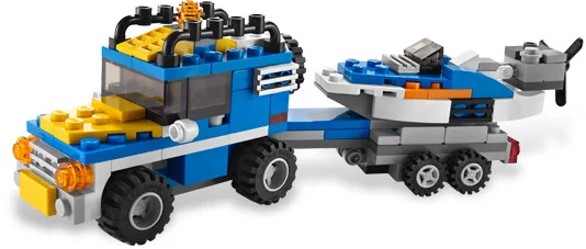 LEGO® 5765 Lego Creator 3w1 Ciężarówka transportowa Unikat 2011 rok! - zdjęcie 8