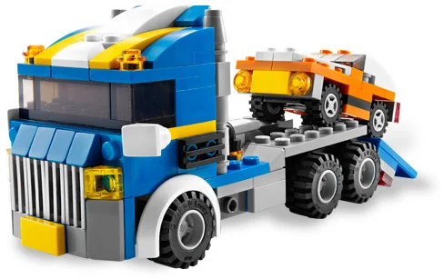 LEGO® 5765 Lego Creator 3w1 Ciężarówka transportowa Unikat 2011 rok! - zdjęcie 9