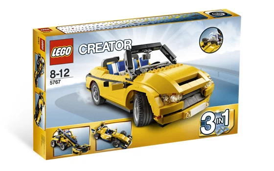 LEGO® 5767 Creator Krążownik Szos 3w1 - zdjęcie 4