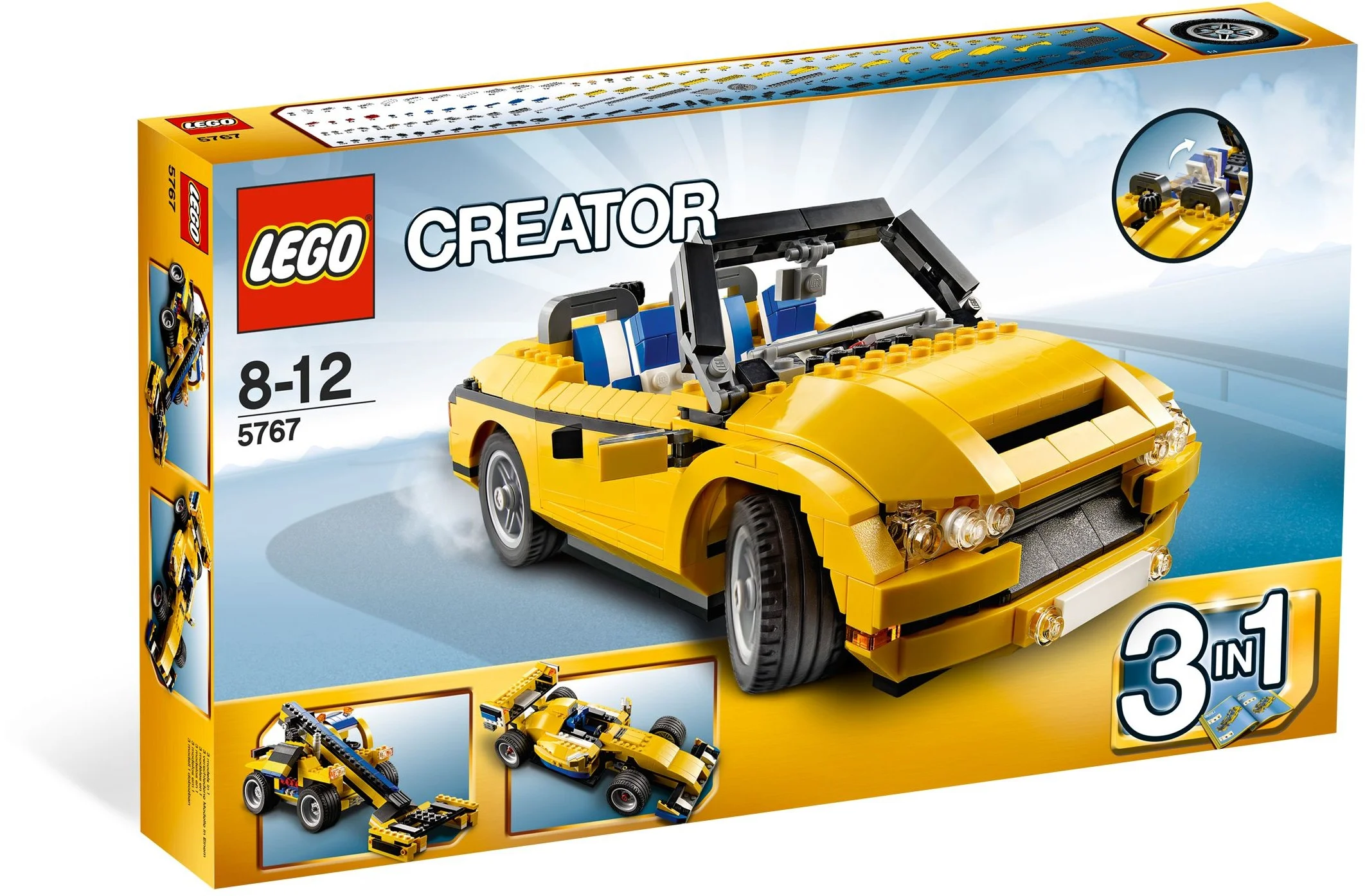 LEGO® 5767 Creator Krążownik Szos 3w1 - zdjęcie 8