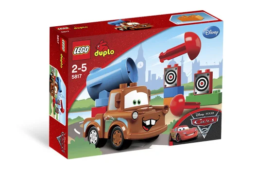 LEGO® 5817 Auta Cars Złomek Agent 007 wyrzutnia rakiet Nowy - zdjęcie 4