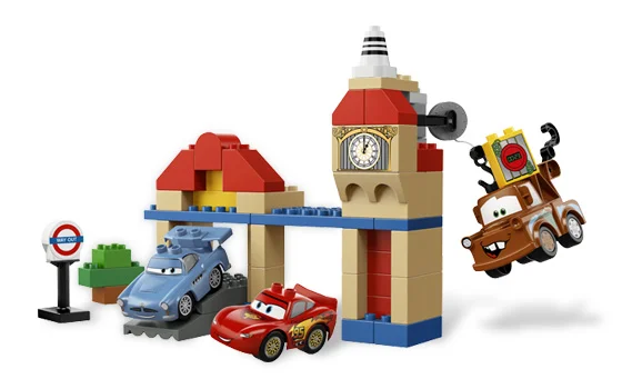 LEGO® 5828 Auta Cars samochód Zygzak Mcqueen Złomek w Londynie - zdjęcie 2